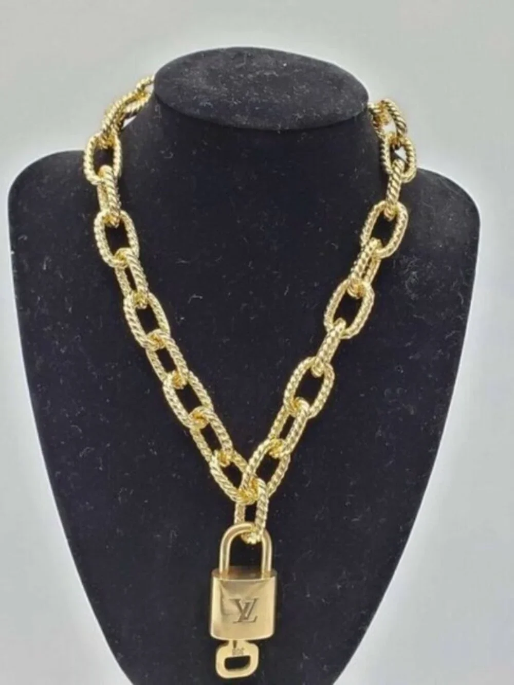 Louis Vuitton gold plated