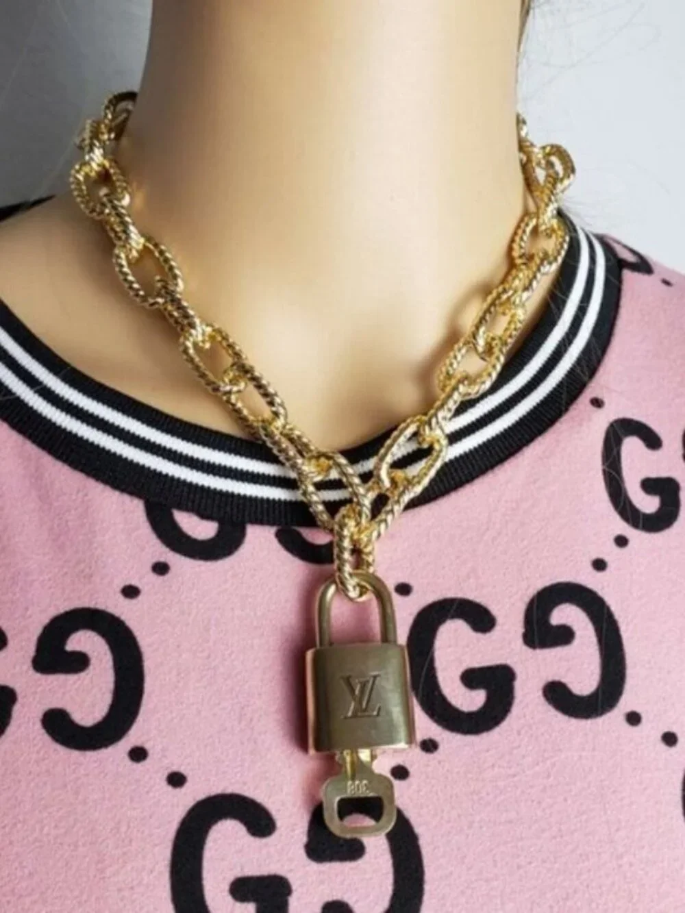 Louis Vuitton gold plated