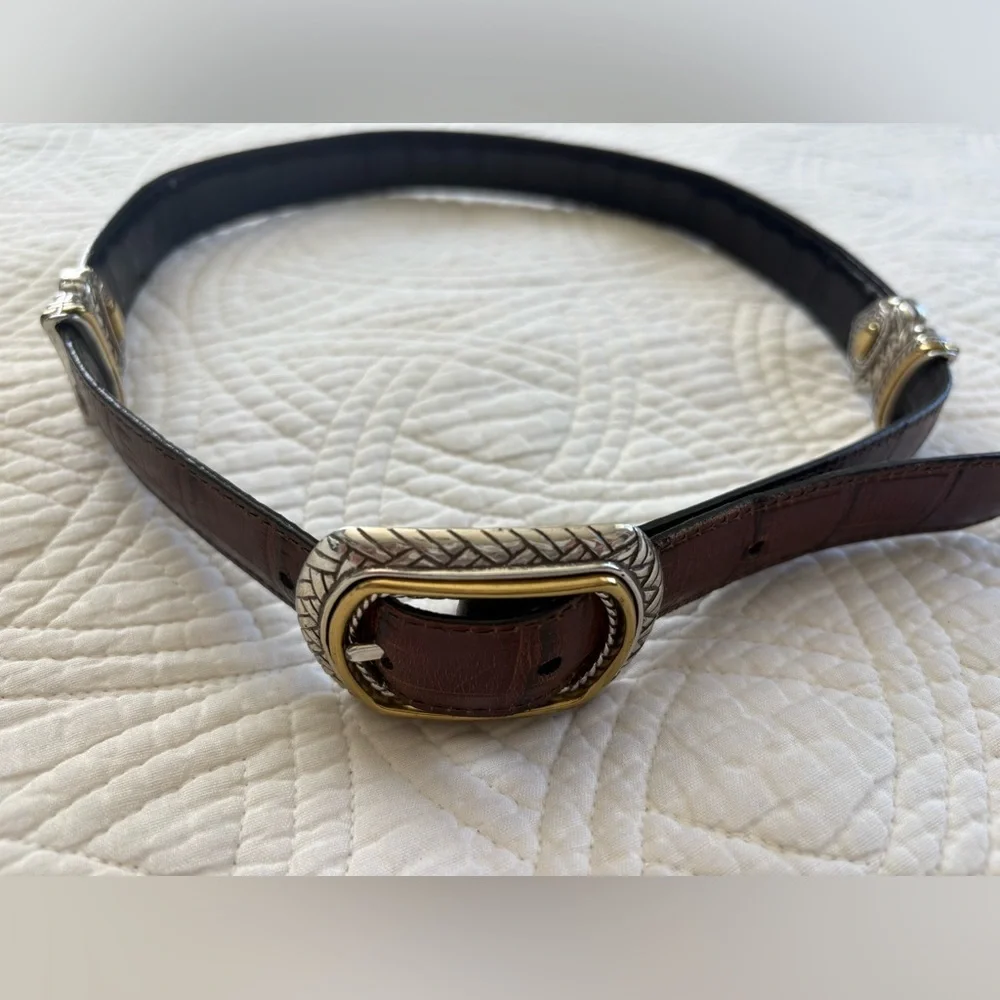 Leather Western Belt reversible 32”