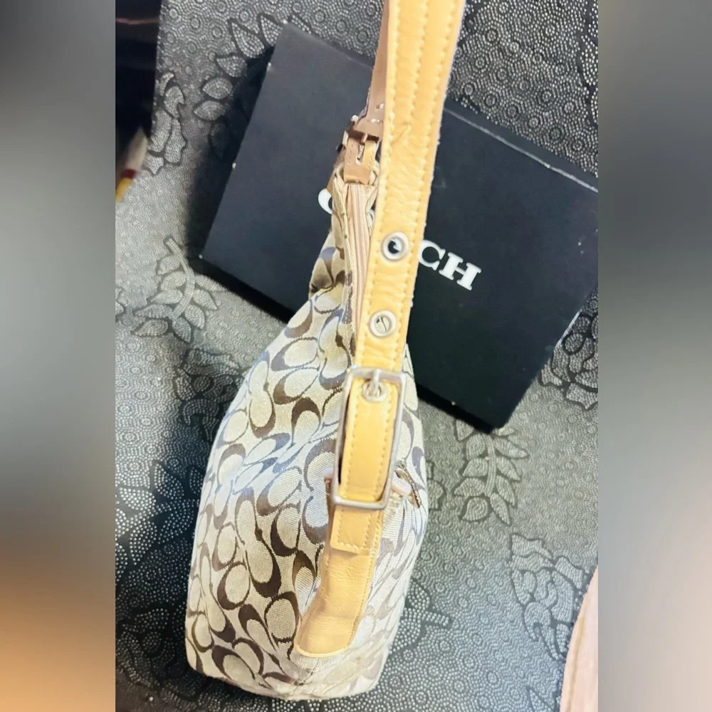 Coach use brown pattern
