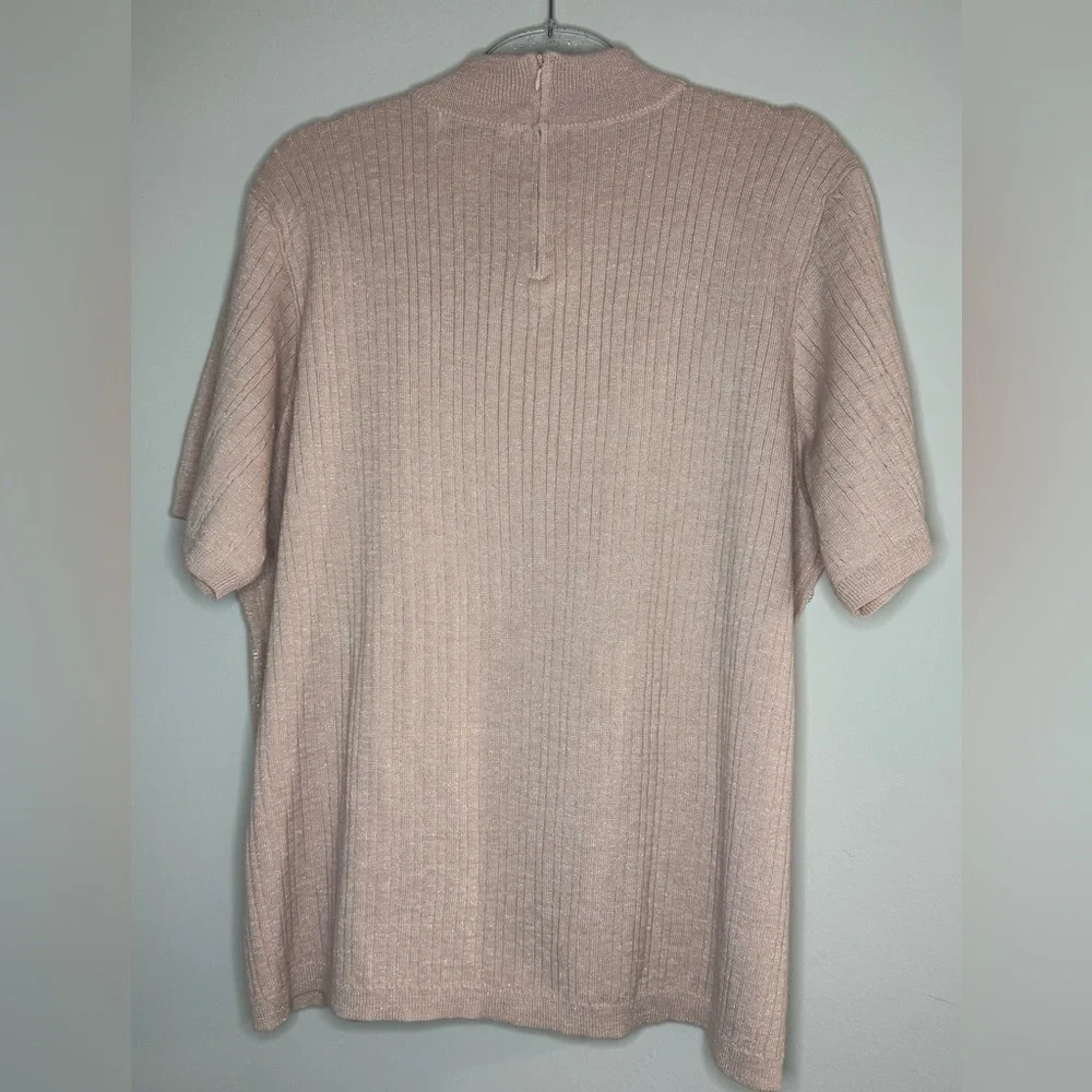 Alfred Dunner blush ribbed