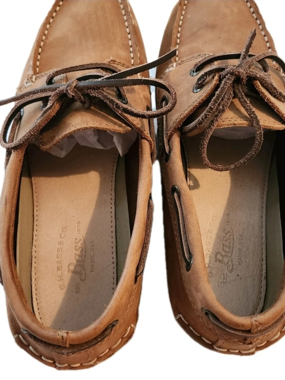 G.H. Bass & Co. outsole padded