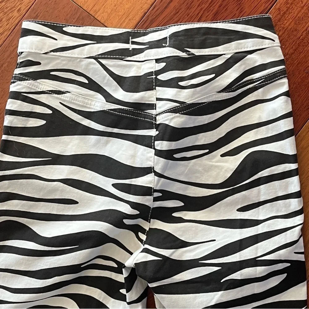 Free People Zebra Belle Printed Skinny Stretch Pants 26 We The Free