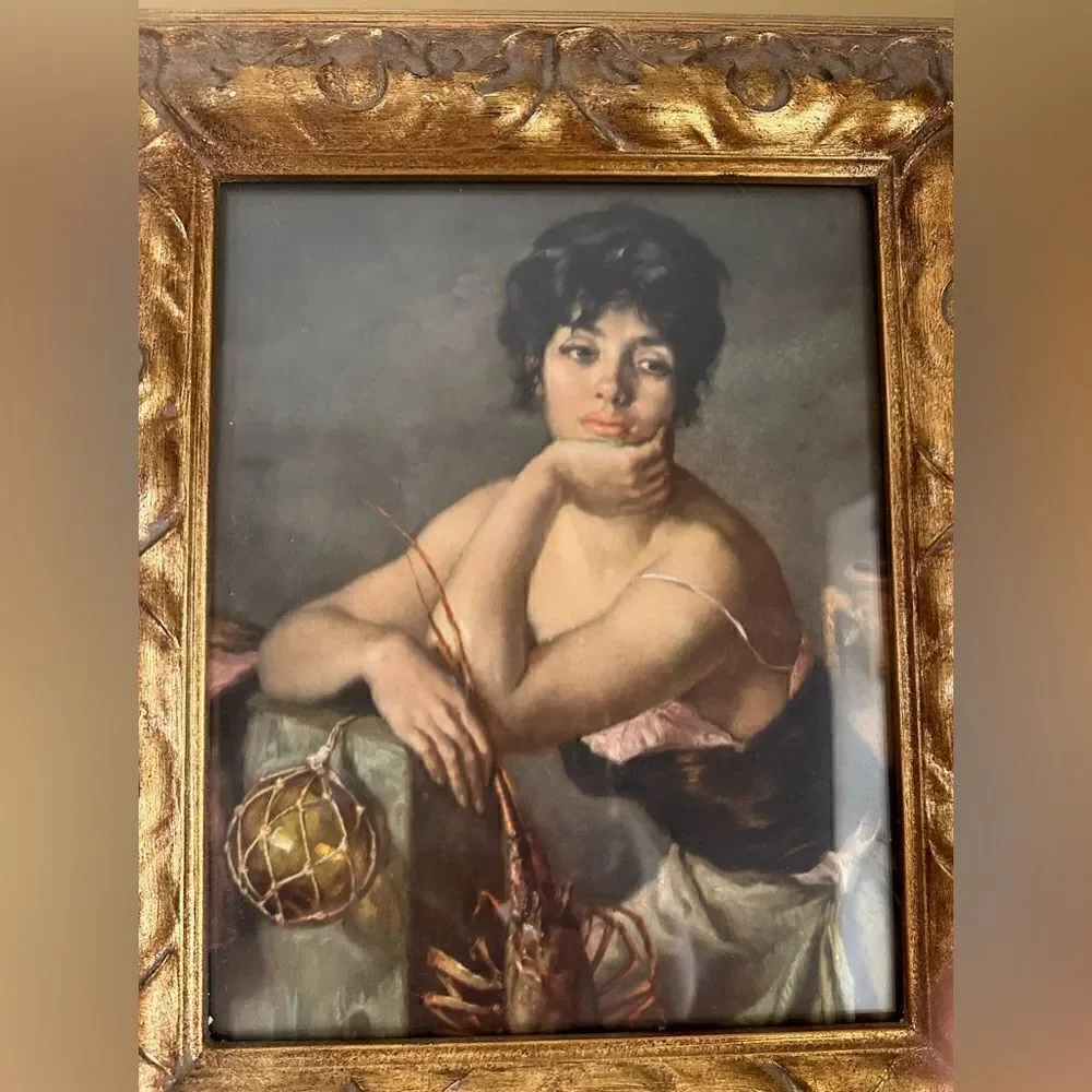 4 Prints Custom Framed Unknown Artist