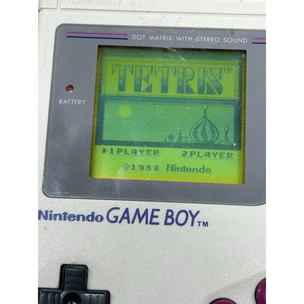 Tetris (Nintendo Game Boy, 1989) Catridge with Manual - Authentic