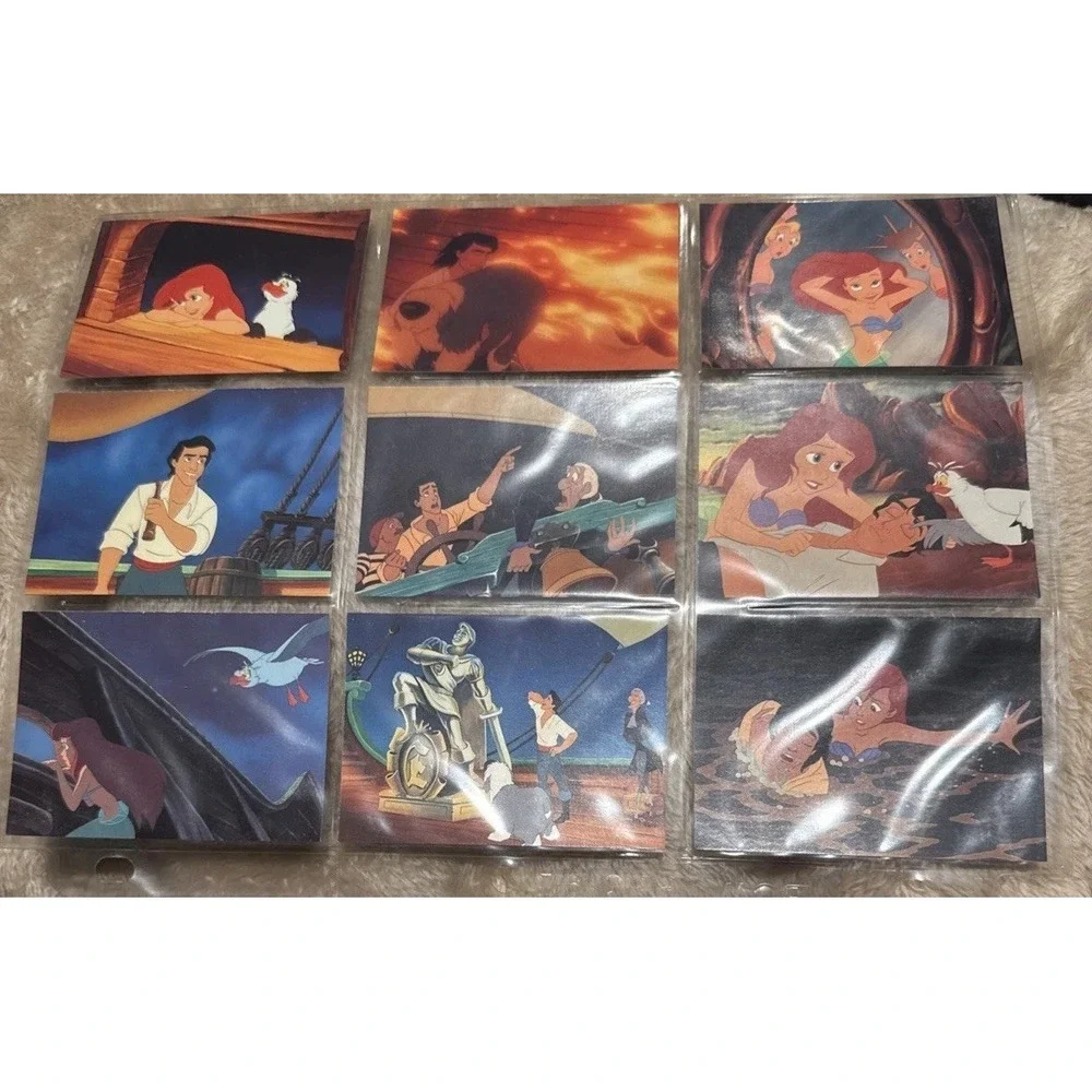 Disney Little Mermaid 1991 Pro Set Complete 90 Card Set 15 Sketch 15 Standups