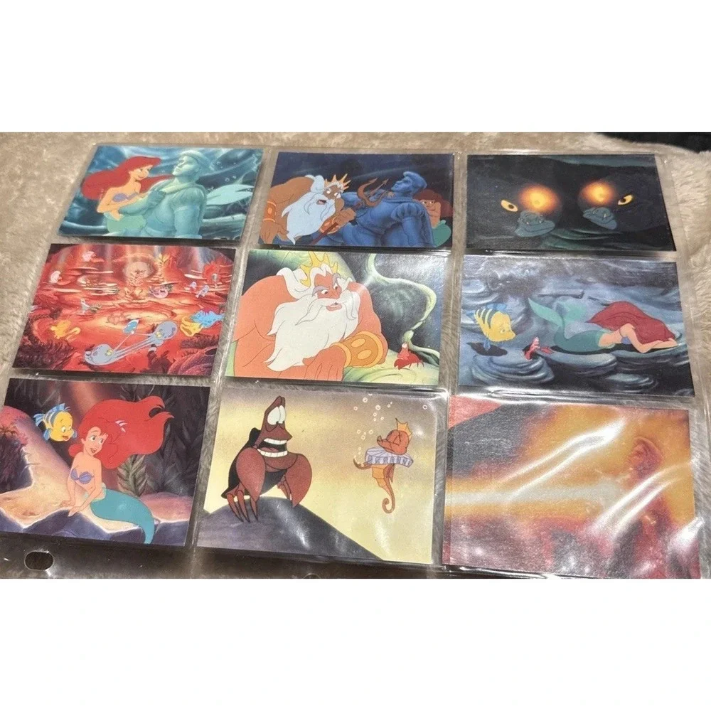 Disney Little Mermaid 1991 Pro Set Complete 90 Card Set 15 Sketch 15 Standups