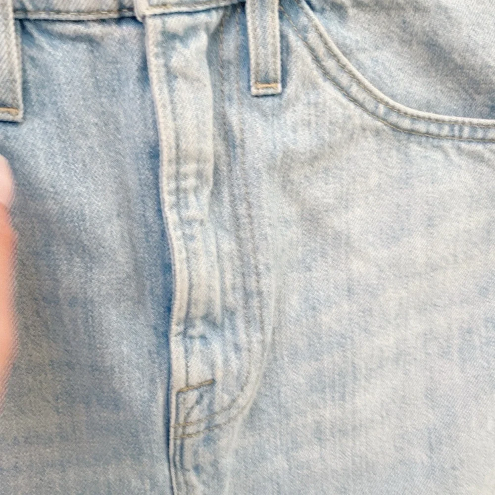 Frame le italien denim Mini skirt size 24 light wash