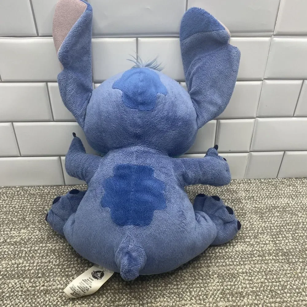 Lilo Stitch Disney Plush 14 Inch Soft‎ Big Ears Blue Cute Collectible