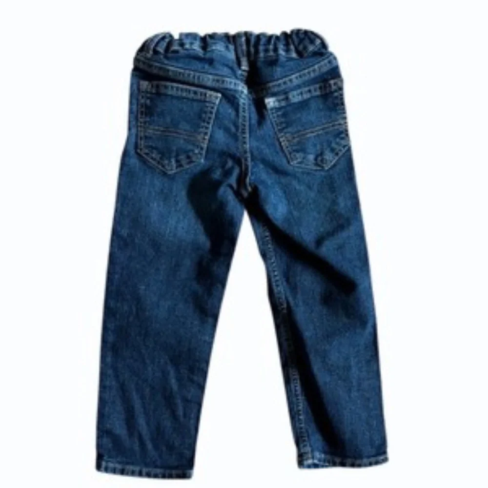 Oshkosh B'gosh Boys Classic Blue Denium‎ Jeans Size 4T Pants Toddler