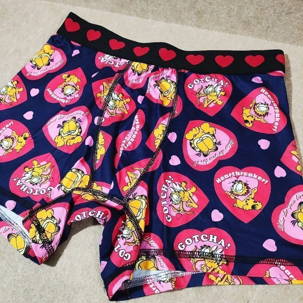Nickelodeon Garfield Valentine Heart Boxer Brief -J