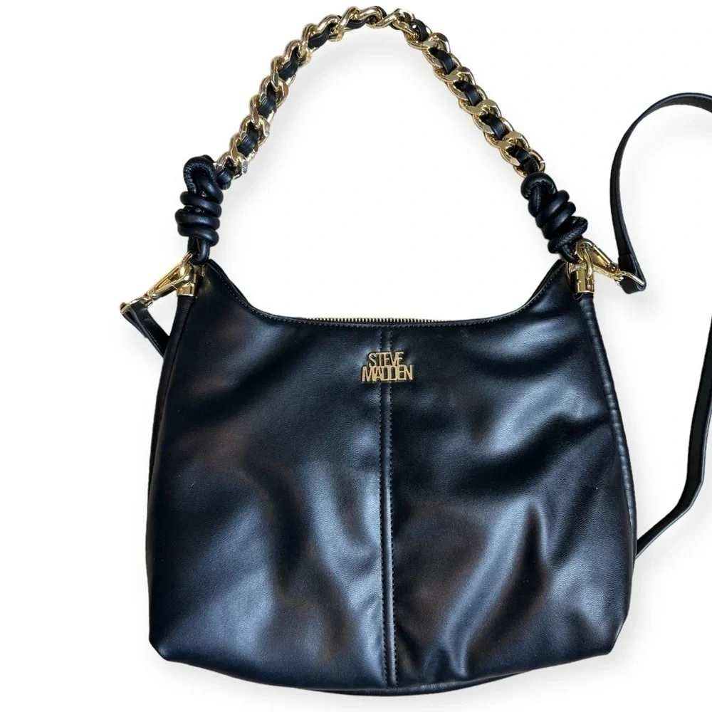 Steve Madden black small hobo