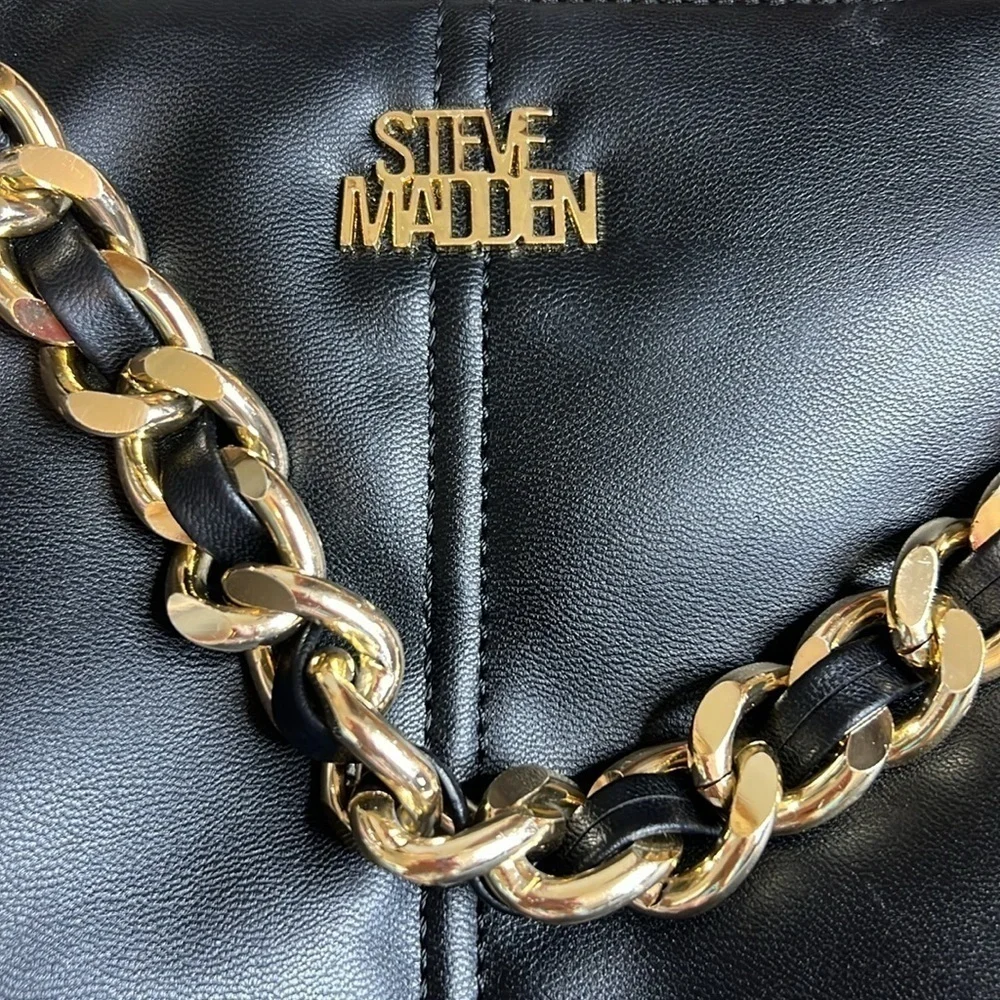 Steve Madden black small hobo
