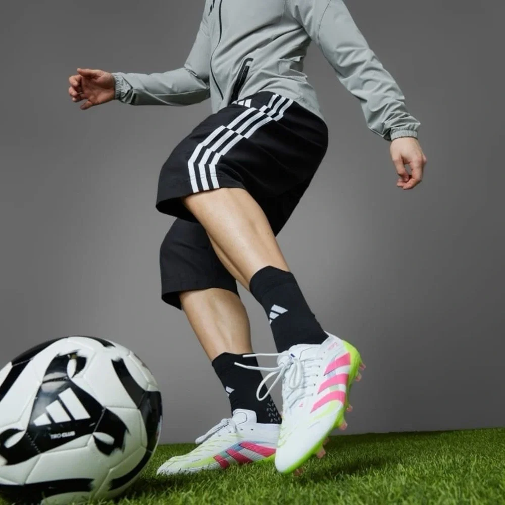 Adidas Predator Elite FG Soccer Cleats‎ Men's 13 White Lucid Pink Lemon ID3881