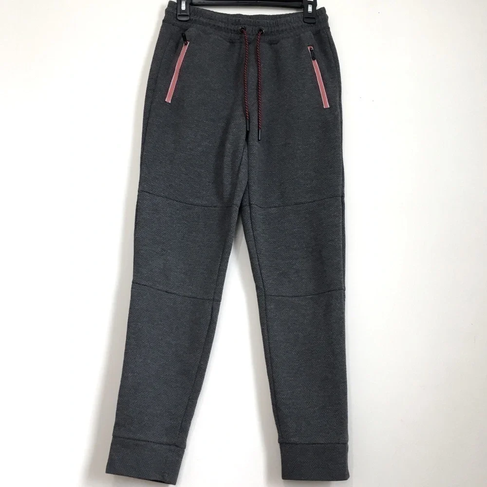 SPYDER  Active Performance Jogger Tapered Leg Gray  Pockets Sweatpants