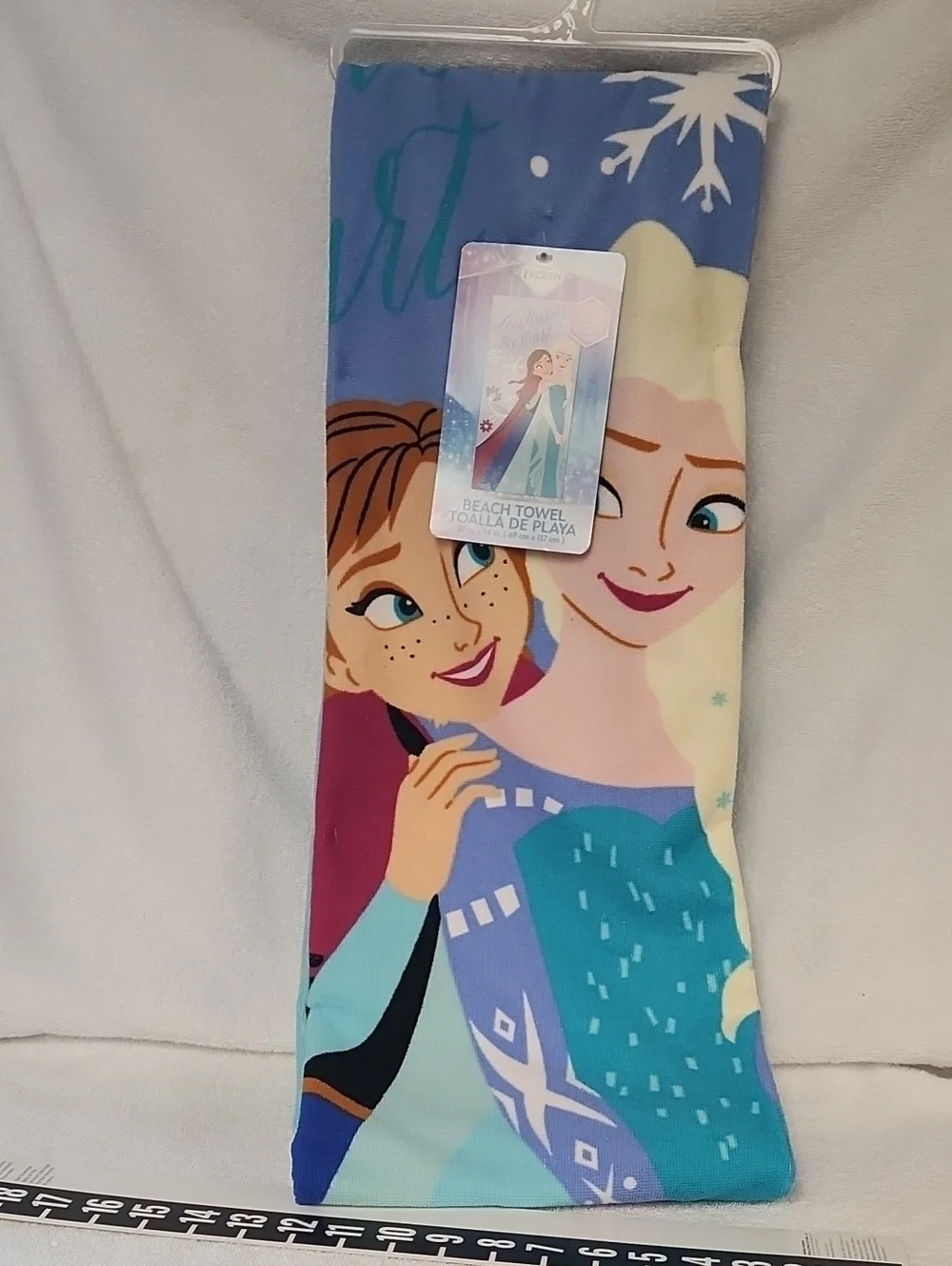 Disney Frozen Sisters Graphic Towel - Blue, Teal, Purple