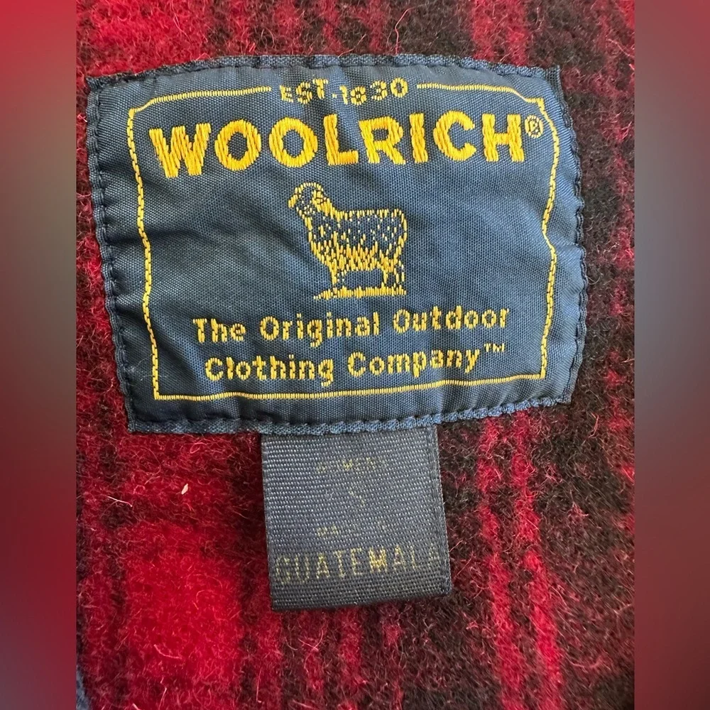 Woolrich authentic red