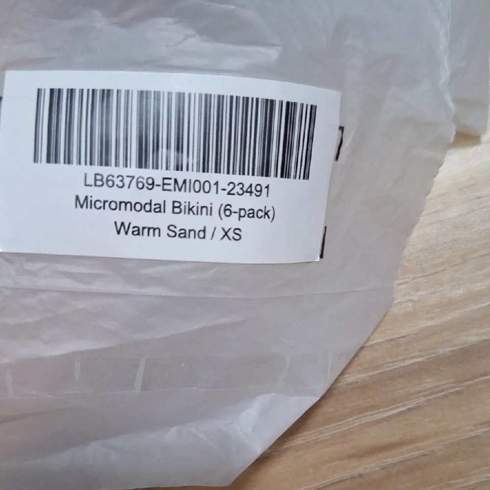 Quince Micromodal Bikini (6-pack) Warm Sand XS NEW