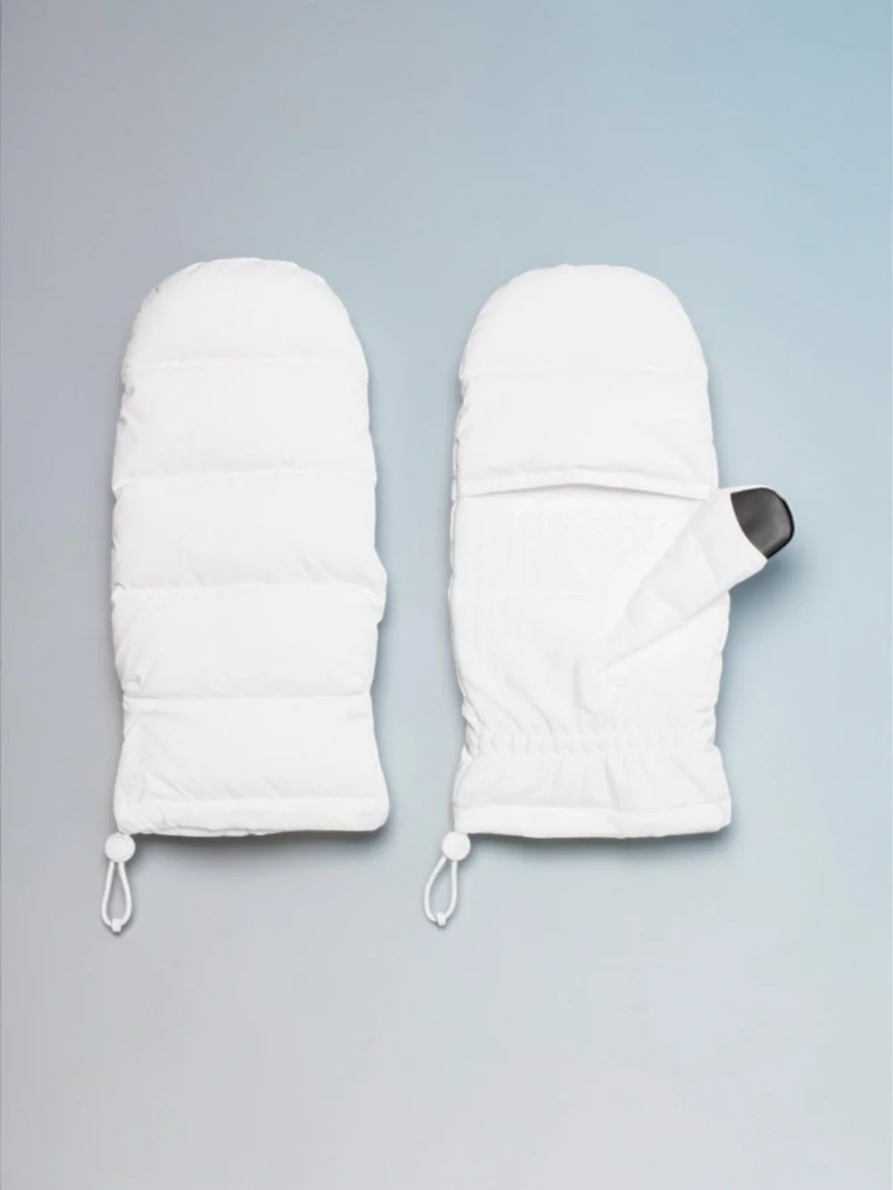 Lululemon Wunder Puff Mittens White Unisex Large XL NWT