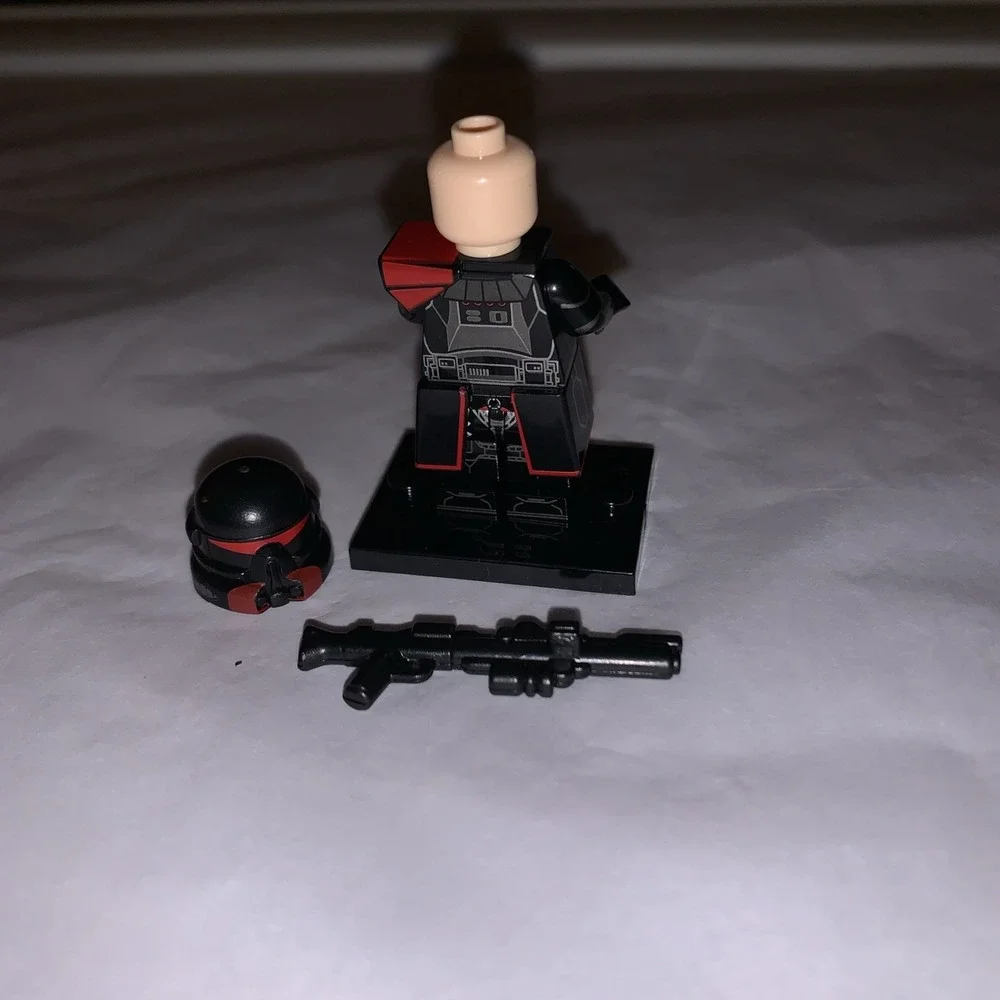 CUSTOM 3rd Party Brick Star Wars Minifigure - Purge Trooper - The Clone Wars