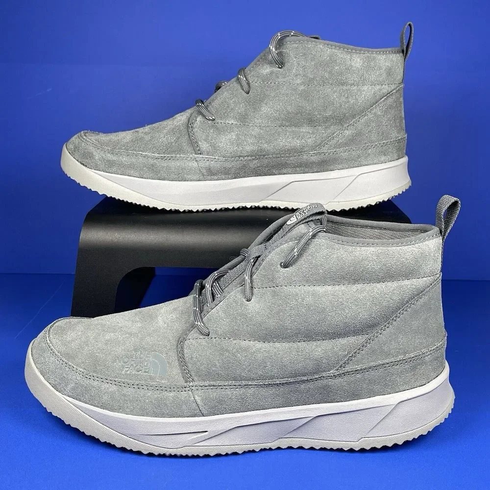 NEW The North Face NSE Chukka Suede Men's 10.5 Grey Shoes Boots $125‎