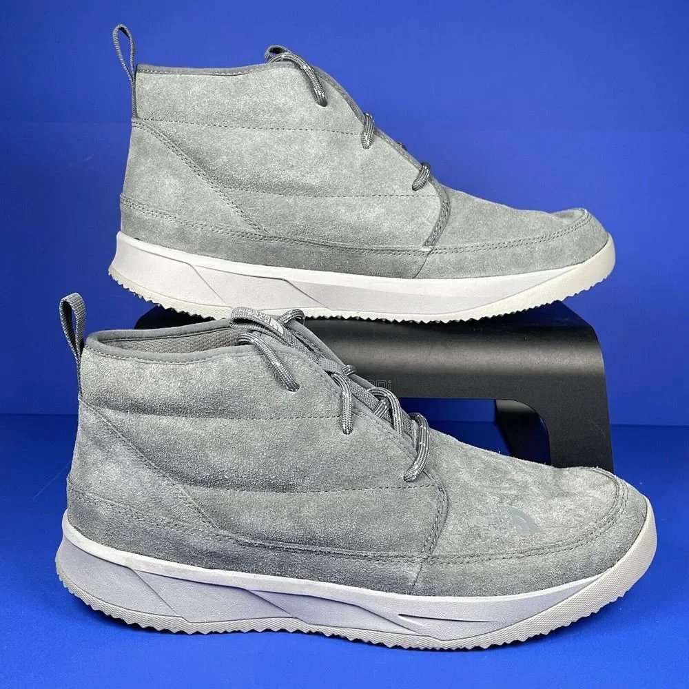 NEW The North Face NSE Chukka Suede Men's 10.5 Grey Shoes Boots $125‎