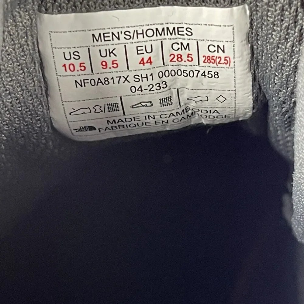 NEW The North Face NSE Chukka Suede Men's 10.5 Grey Shoes Boots $125‎