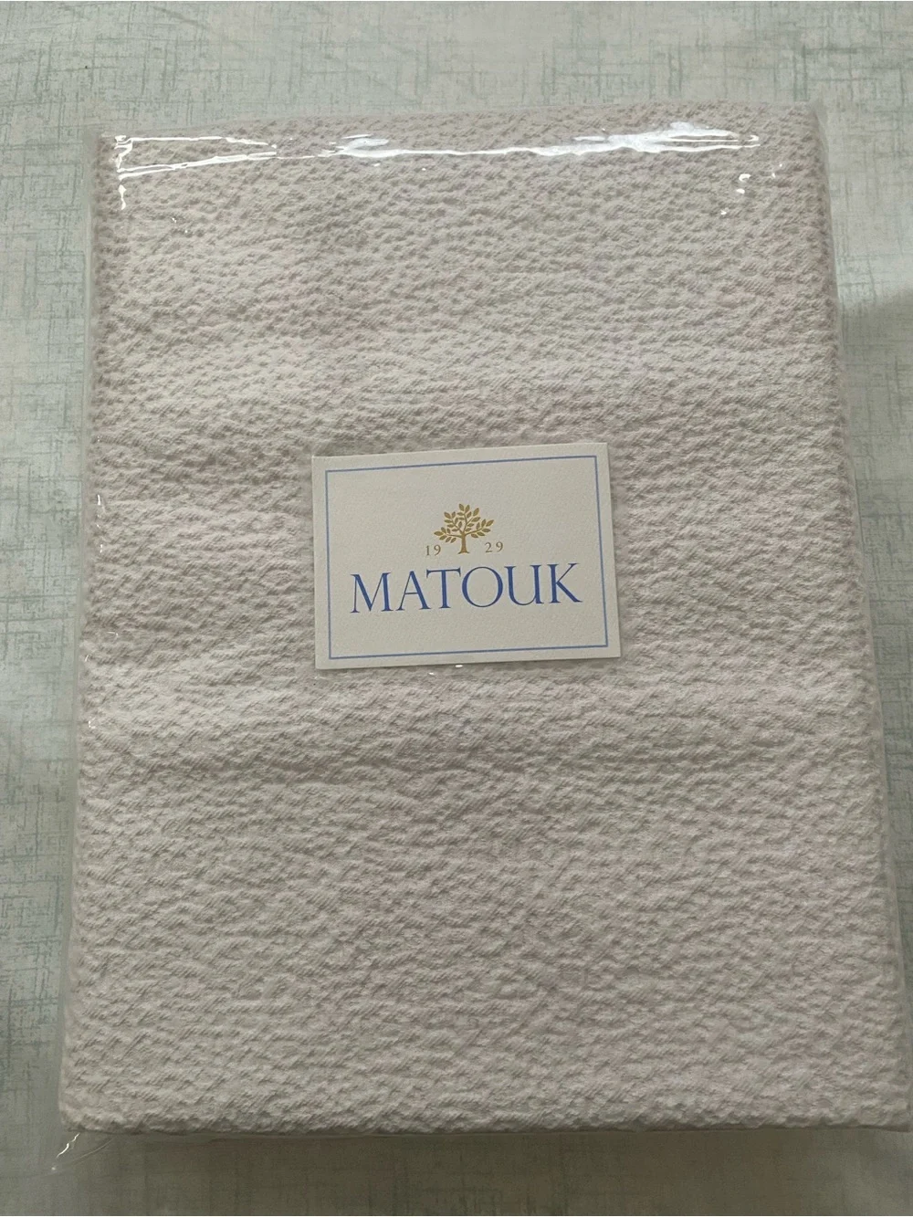 Matouk sham by coverlet