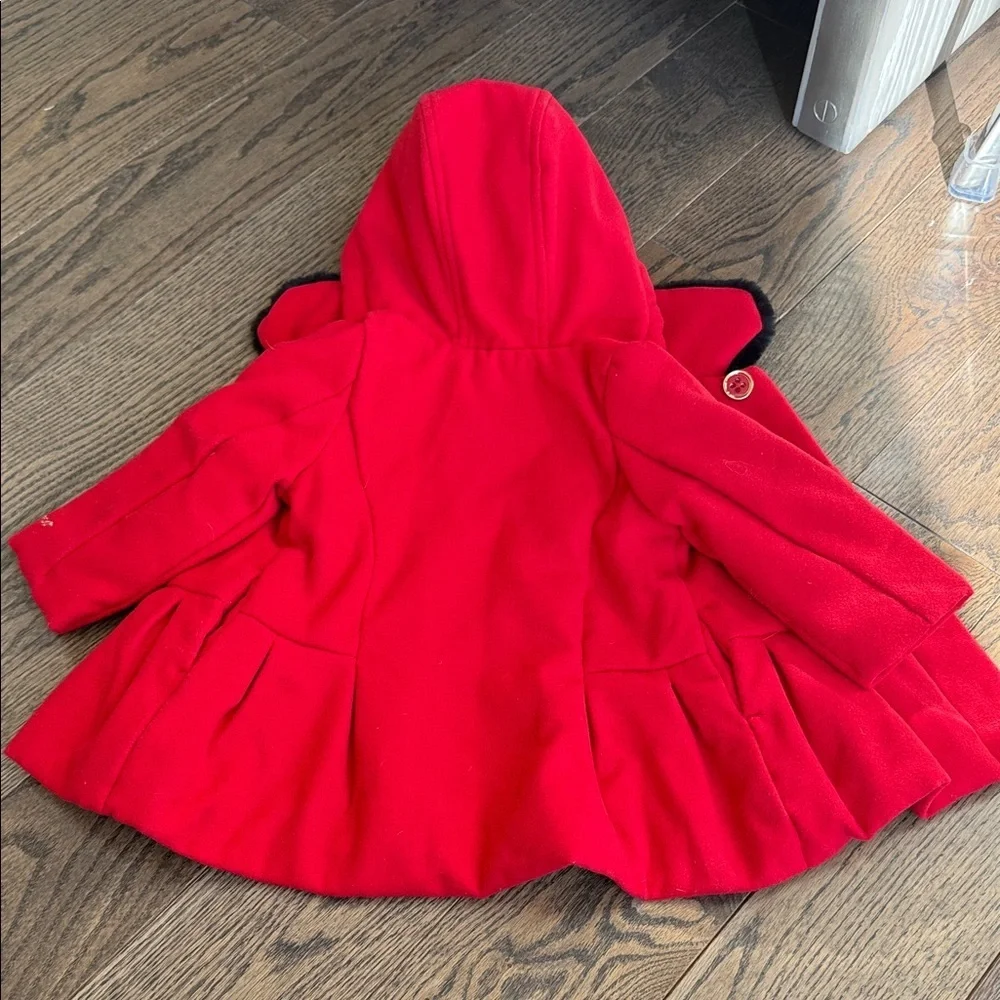 London Fog bright red