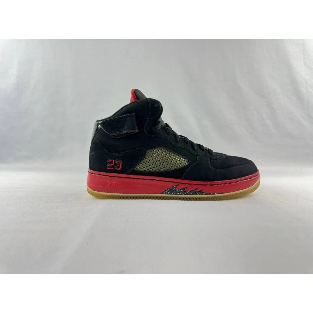 Nike Air Jordan Fusion 5 'Varsity Red' 2008 318608-062 Men's Size 11.5