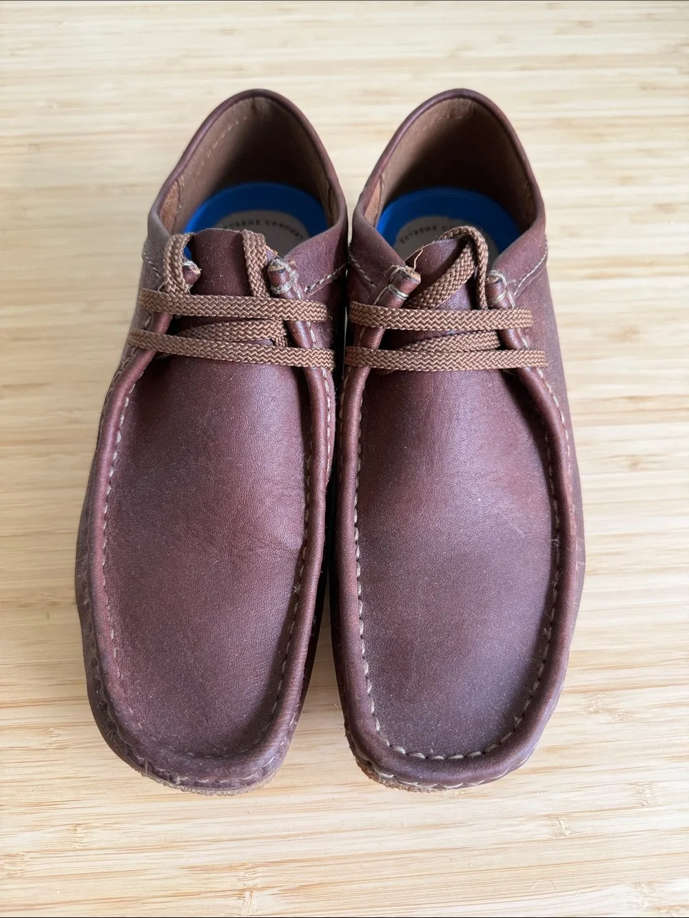 Clarks leather added