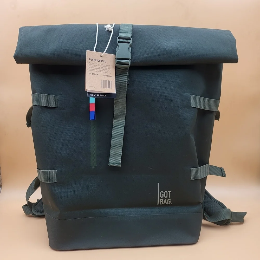GOT BAG - ROLLTOP Backpack, Hiking & Travel with a 15