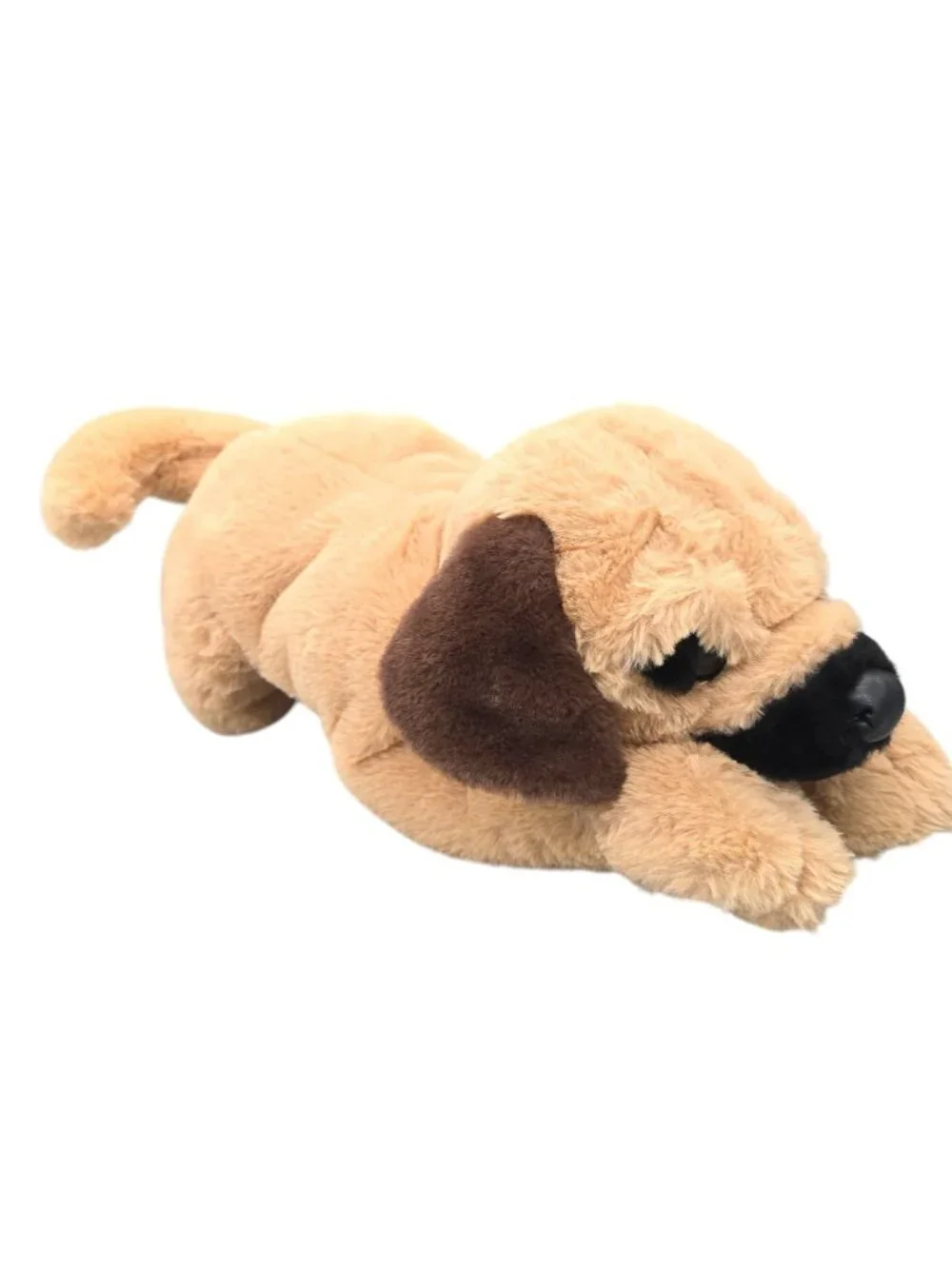 FAO Schwarz Adopt-A-Pet Kids Toy Plush Dog 2022 Puggle Tan Brown Black 20