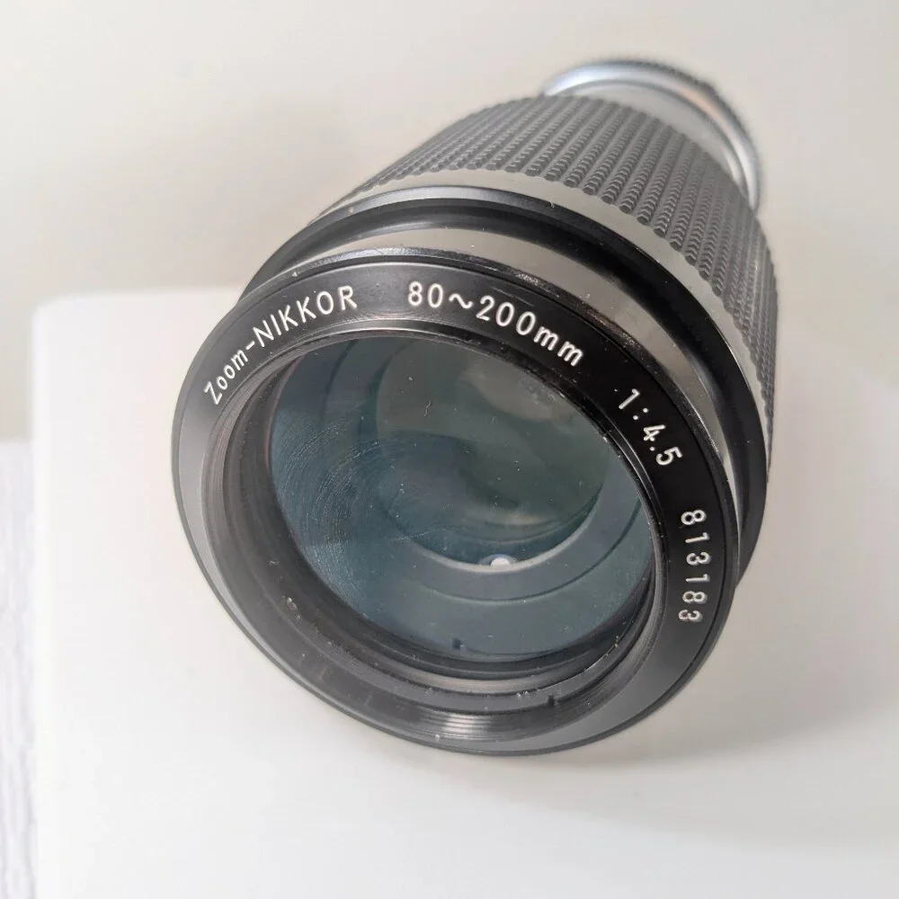 Nikon NIKKOR 80-200mm‎ 1:4.5 camera zoom lens Nikon READ FOR PARTS REPAIR
