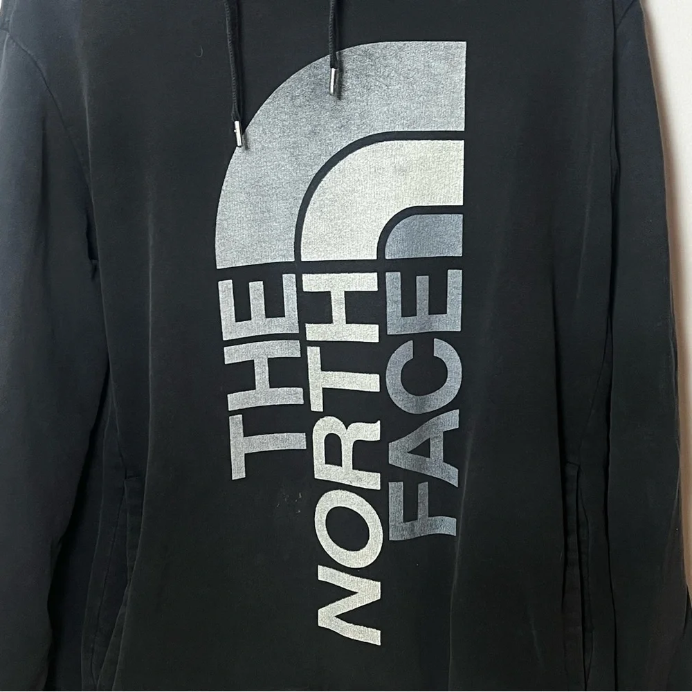 The North Face Trivert Pullover Hoodie Men’s L Black Sweatshirt Half Dome Logo