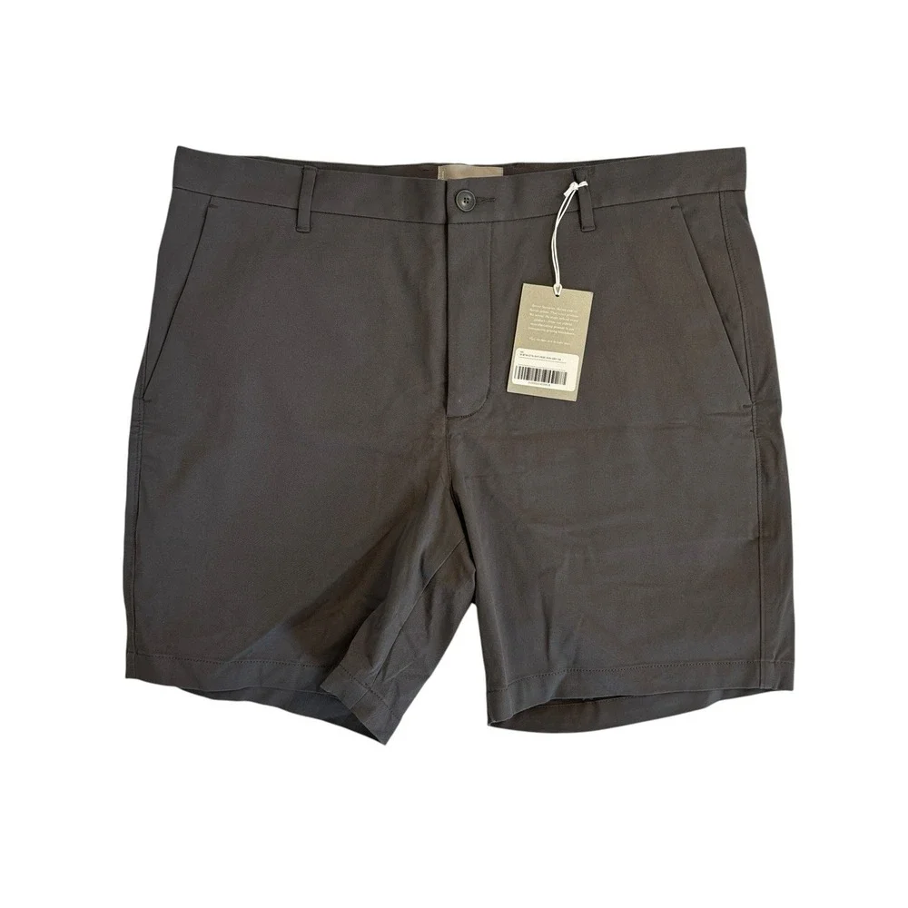 Everlane Shorts‎ Mens 38 Gray Performance Chino Preppy
