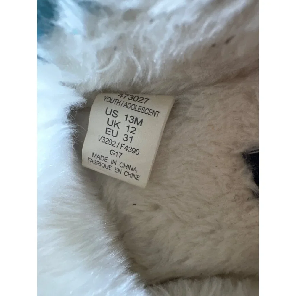 Lands End youth slipper