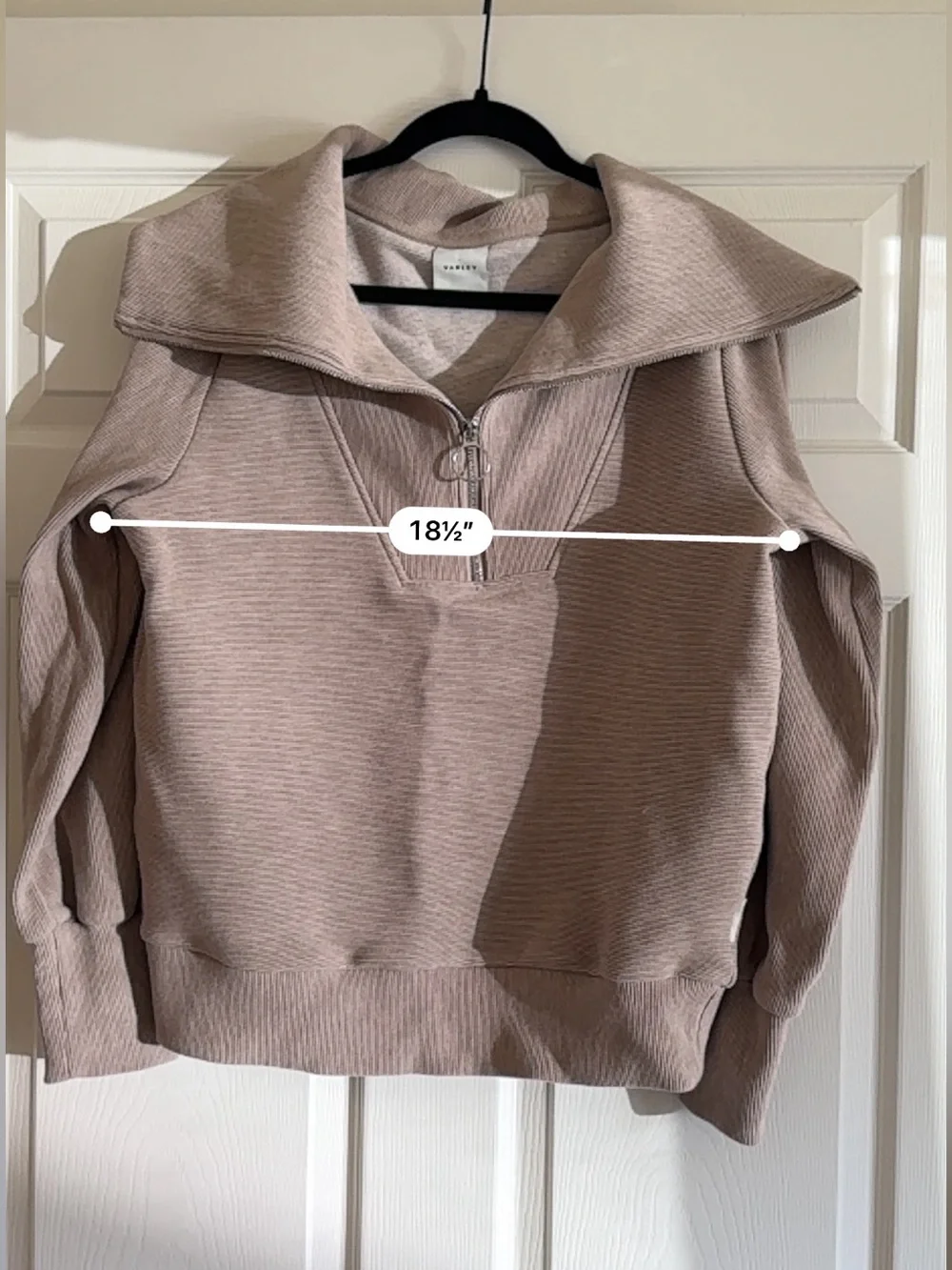 Varley | Vine Half-Zip Pullover | Ottoman | Small