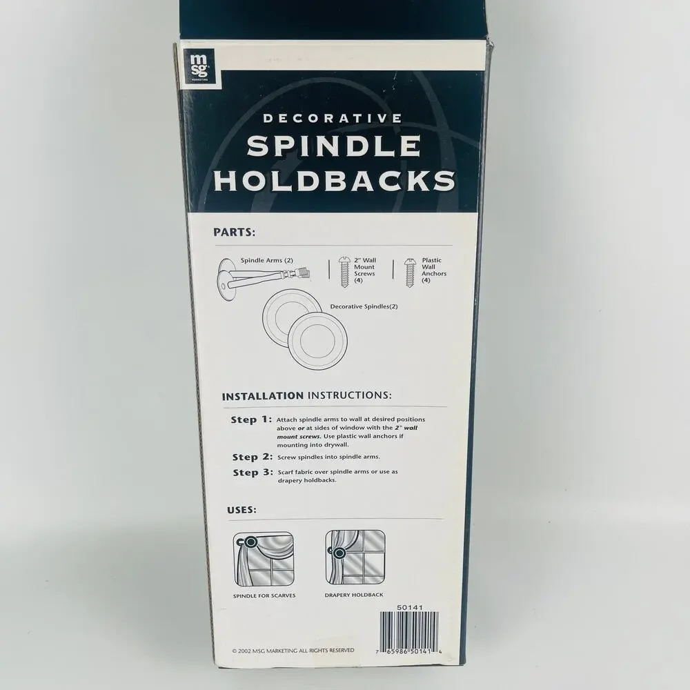 MSG decorative spindle