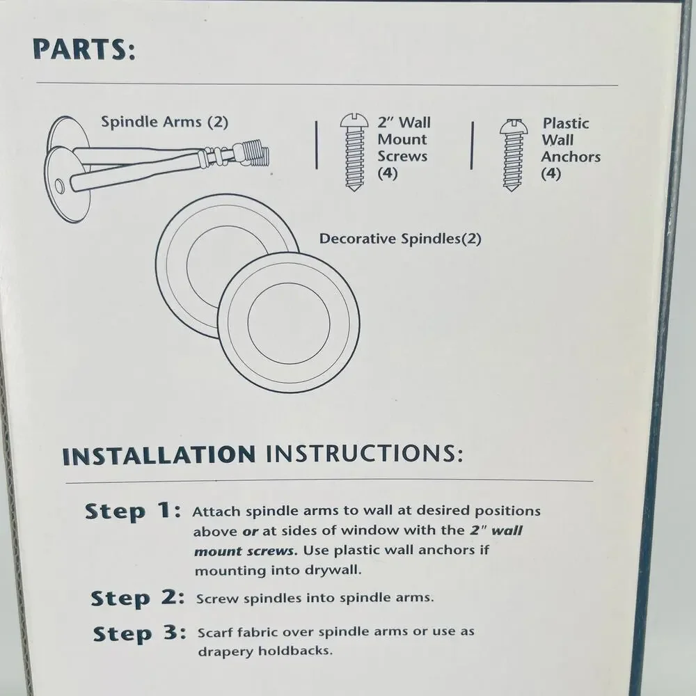 MSG decorative spindle