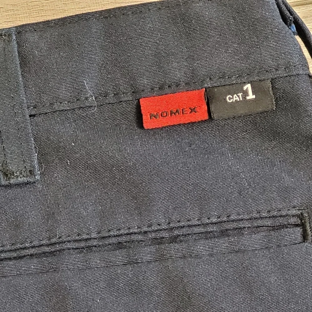 🔥Workrite FR Nomex 2112 Flame‑Resistant Pants Men's Navy 33×31 CAT 1 ATPV 7.0