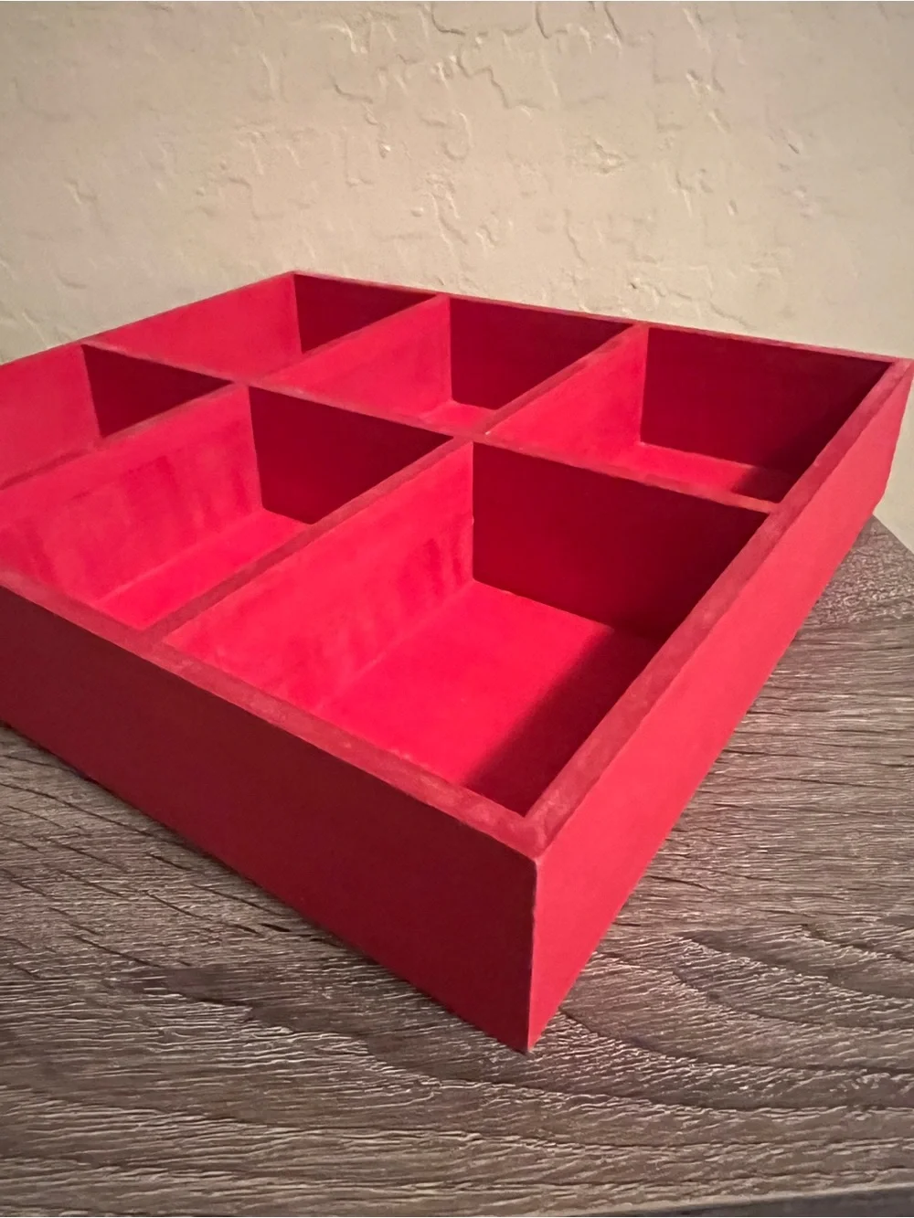 Target Bullseye Christmas Crate Red Mrs. Claus Cookie Company Wood NWT