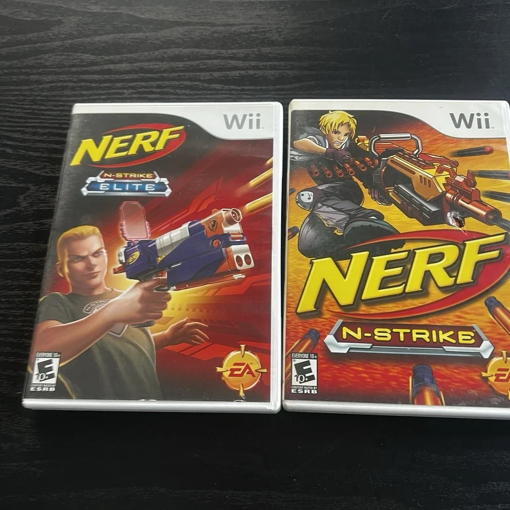NERF:‎ N-Strike And N-Strike Elite Combo One Has Manual One Does Not EUC