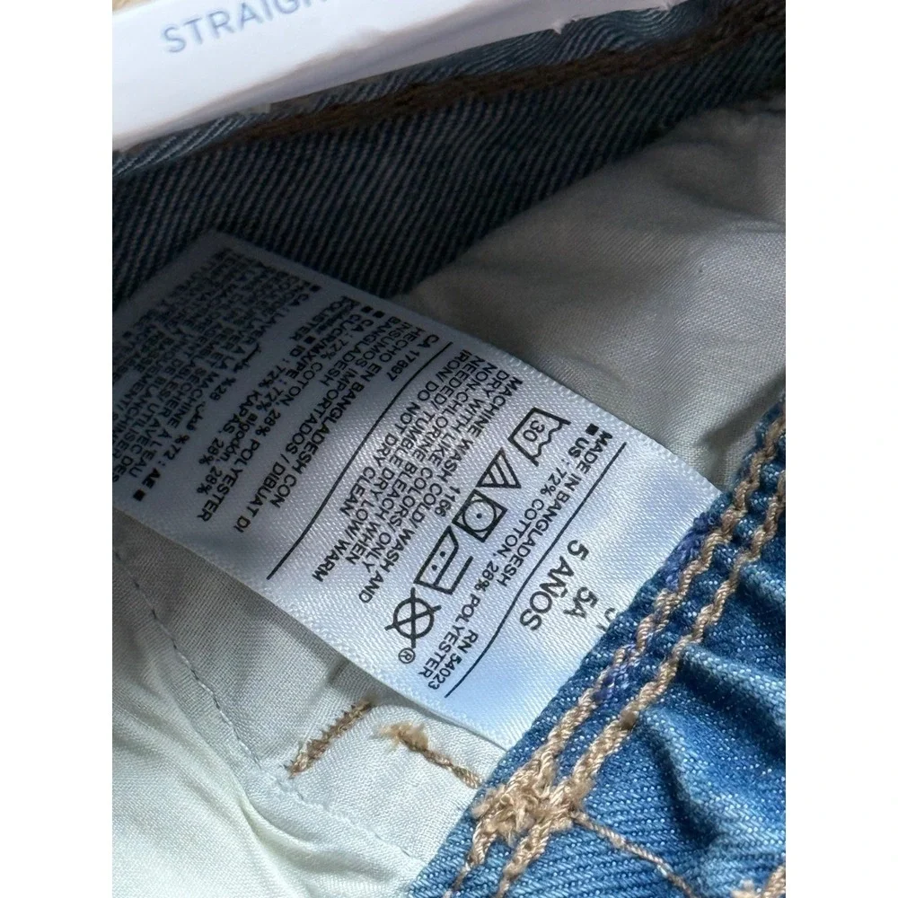 NWT Kids Girls Old Navy straight Jeans stretch waistband size 5T