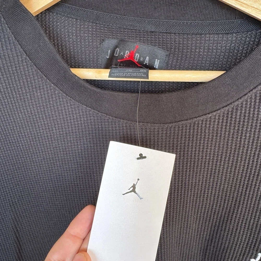 Air Jordan/ Black Long Sleeve Shirt Michael Jordan Size XXL T