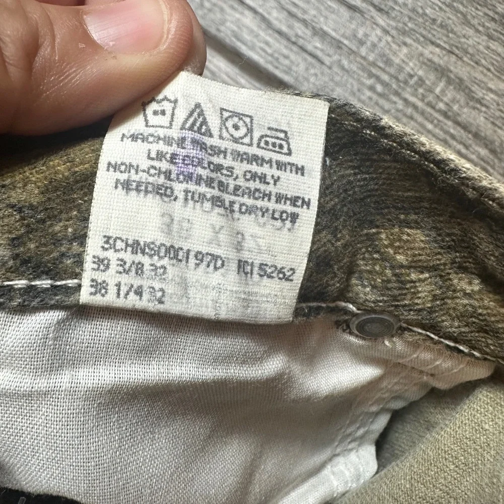 Vintage Wrangler 97GR1HG‎ Camo Pant 38x32 Realtree Hunting Y2K Workwear