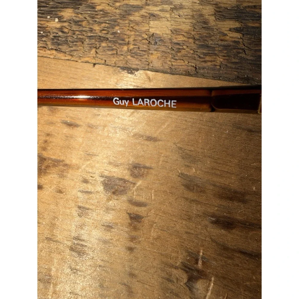 Vintage Guy Laroche Oversized Sunglasses, Brown Gradient‎ Ombre Lenses France