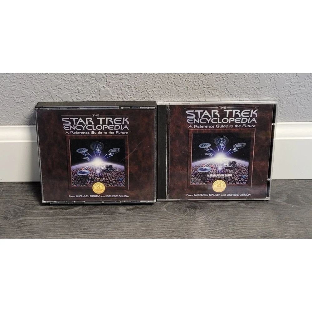 The Star Trek Encyclopedia: A Reference Guide To The Future CD-ROM (1997)