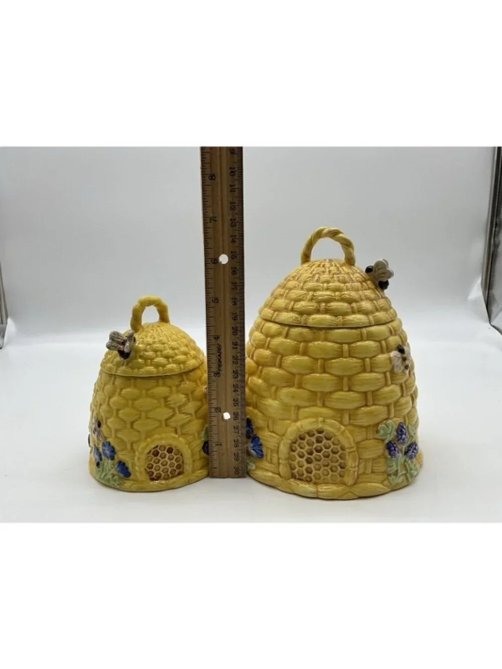 Ceramic Beehive Canisters Set of 2 Designed by Kate Williams for Global Design