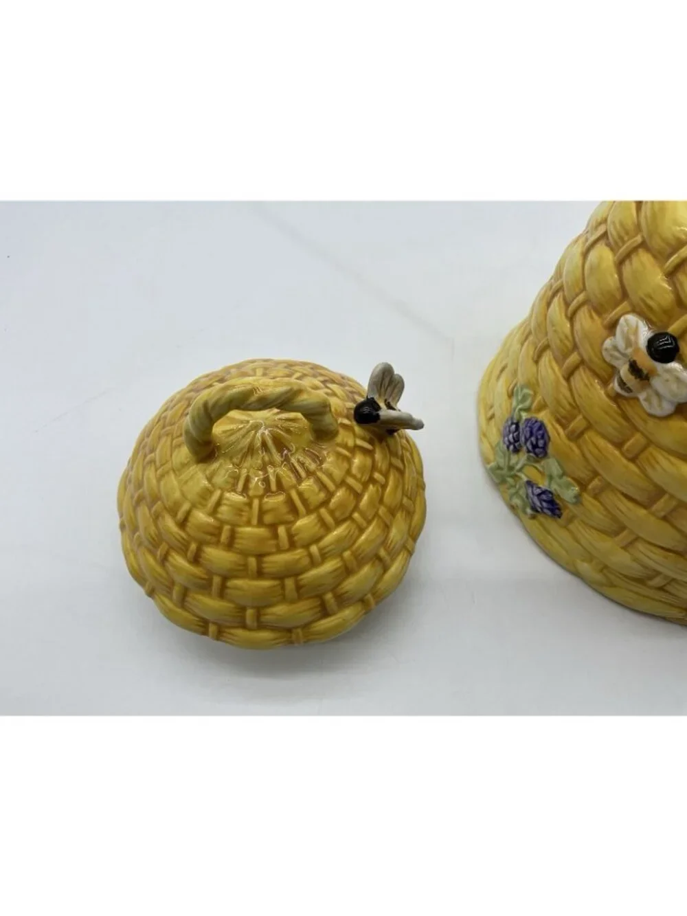 Ceramic Beehive Canisters Set of 2 Designed by Kate Williams for Global Design